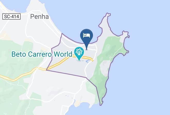 Penha - Pousada Show Park Maps