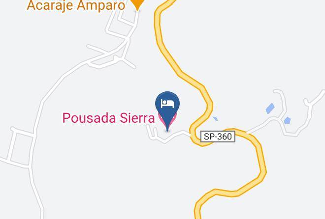 Amparo - Pousada Sierra Maps