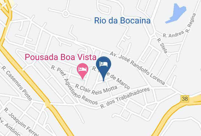 Cachoeira Paulista - Pousada Silva 1 Pousada Sao Benedito Maps