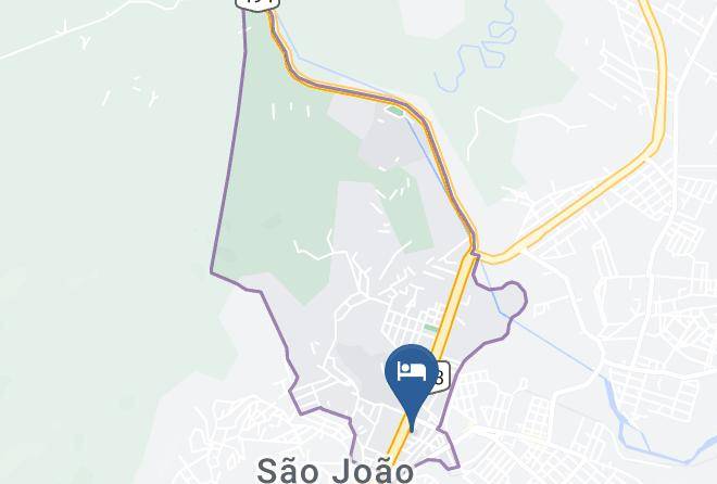 Sao Joao Del Rei - Pousada Sinha Moca Maps