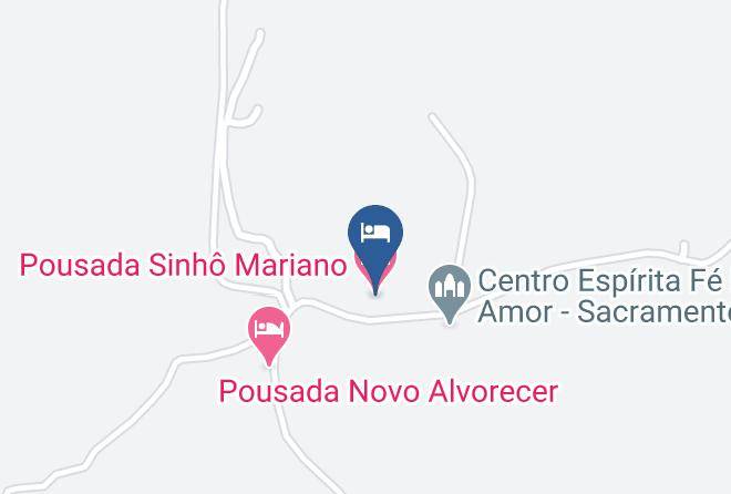 Sacramento - Pousada Sinho Mariano Maps
