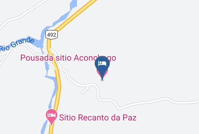 Bom Jardim - Pousada Sitio Aconchego Maps