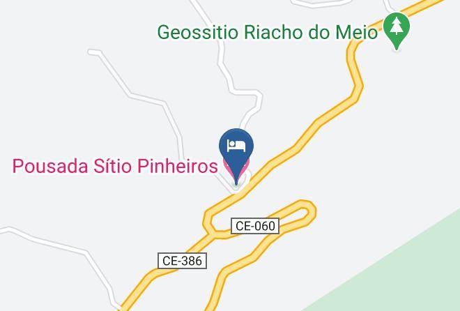 Barbalha - Pousada Sitio Pinheiros Maps