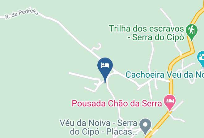 Santana Do Riacho - Pousada Sitio Xodo Maps
