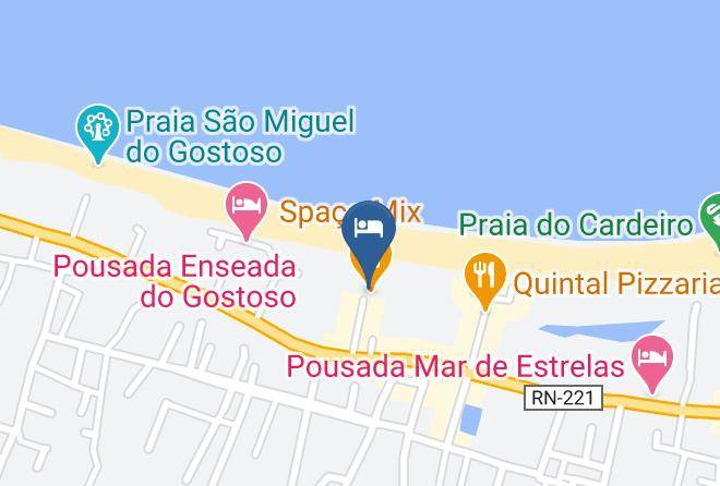 Sao Miguel Do Gostoso - Pousada So Alegria Maps