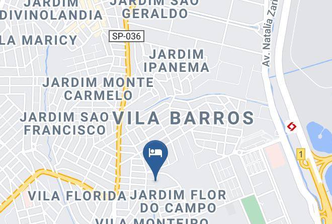 Guarulhos - Pousada Sognares Maps