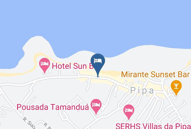 Tibau Do Sul - Pousada Sol Da Pipa Maps