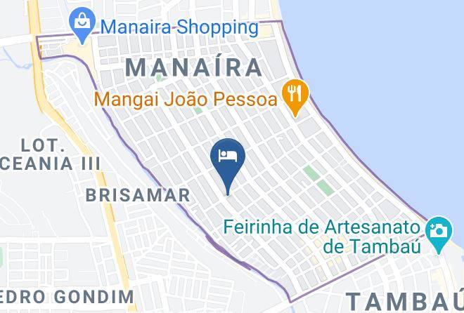 Joao Pessoa - Pousada Sol De Manaira Maps