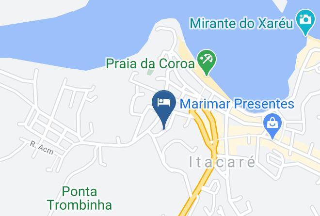 Itacare - Pousada Sol E Mar Maps