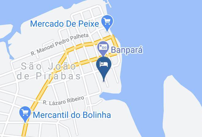 Sao Joao De Pirabas - Pousada Sol E Mar Maps