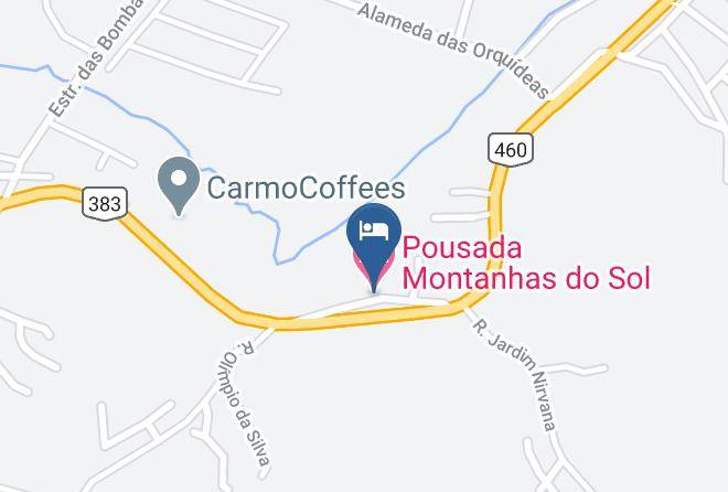 Carmo De Minas - Pousada Montanhas Do Sol Maps