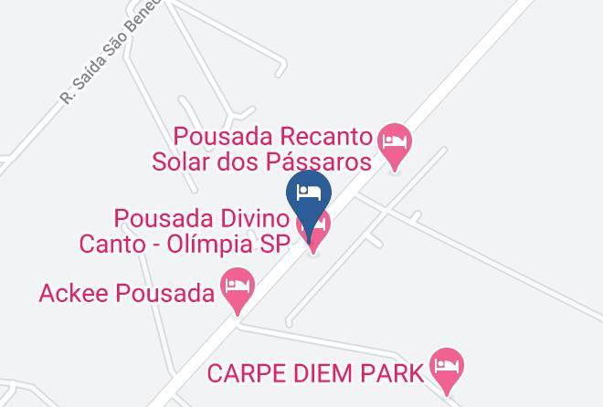 Olimpia - Pousada Sol Nascente 1 Maps