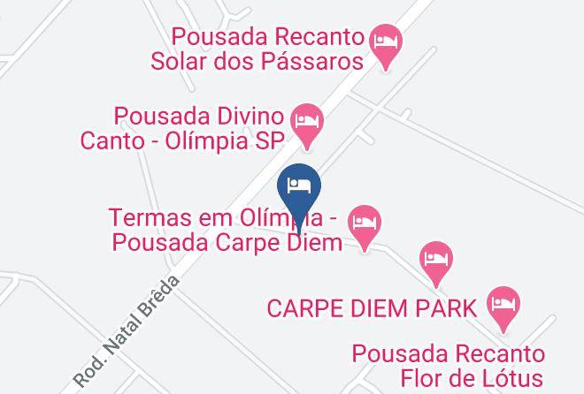 Olimpia - Pousada Sol Nascente 2 Maps