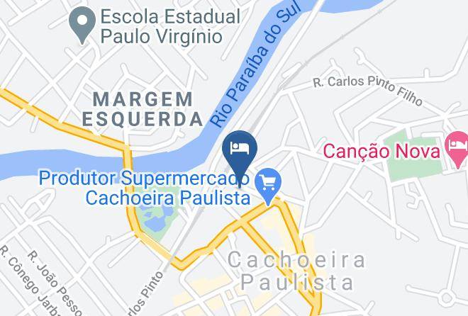 Cachoeira Paulista - Pousada Sol Nascente Cancao Nova Maps