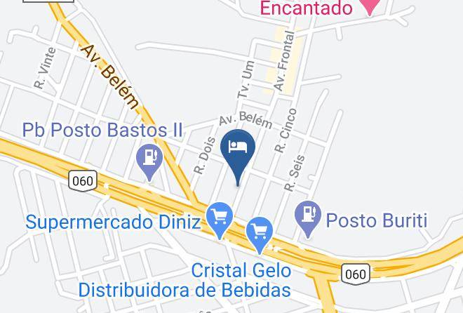 Abadiania - Pousada Sol Nascente Pousadas Em Abadiania Maps