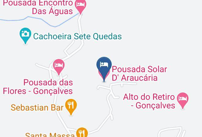 Goncalves - Pousada Solar D' Araucaria Maps