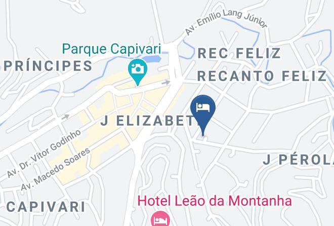 Campos Do Jordao - Pousada Solar Dizabel Maps