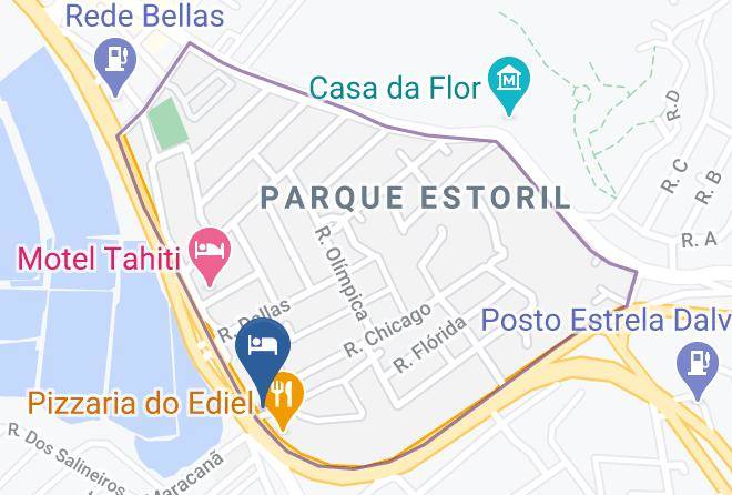 Sao Pedro Da Aldeia - Pousada Solar Da Aldeia Maps
