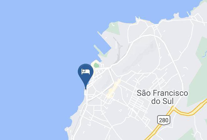 Sao Francisco Do Sul - Pousada Solar Da Beira Maps