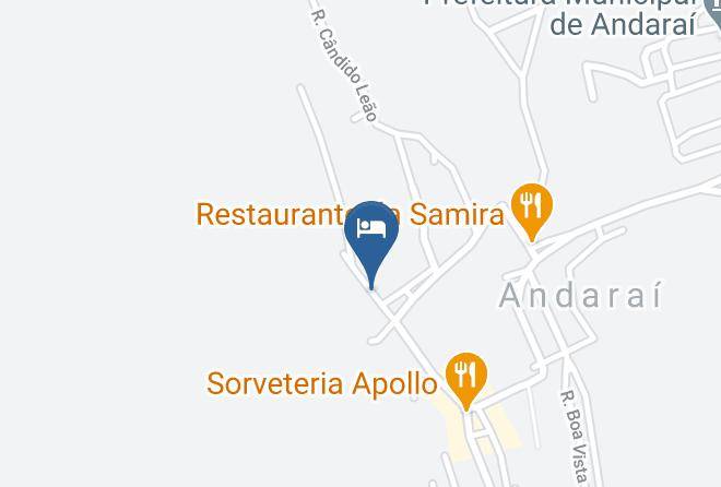 Andarai - Pousada Solar Da Serra Maps
