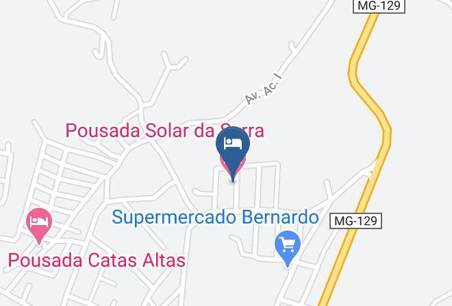 Catas Altas - Pousada Solar Da Serra Maps