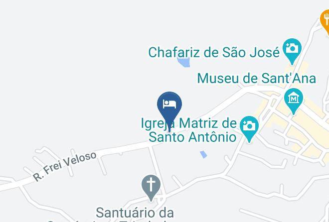 Tiradentes - Pousada Solar De Amelia Maps