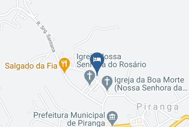 Piranga - Pousada Solar Do Rosario Maps