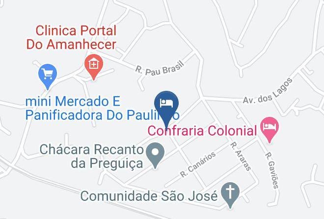 Mairinque - Pousada Solar Dos Anjos Maps
