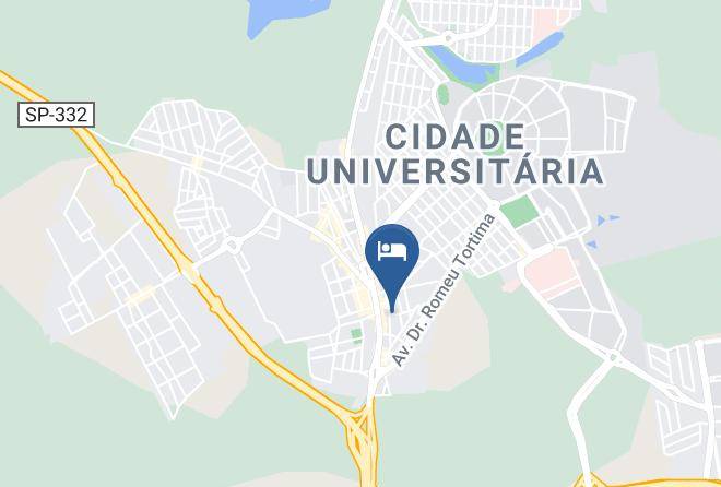 Campinas - Pousada Solar Dos Passaros Maps
