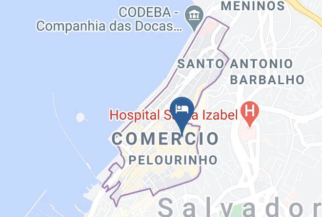 Salvador - Pousada Solar Dos Romanos Maps
