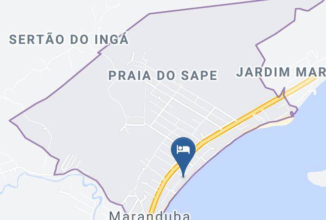 Ubatuba - Pousada Solar Grego Maps