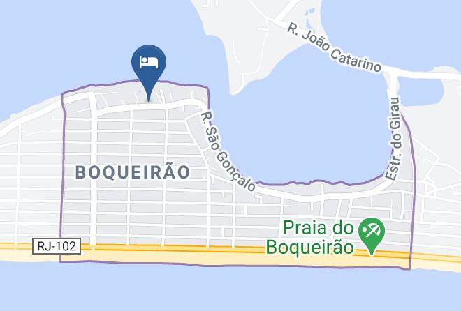 Saquarema - Pousada Solar Tropical Maps