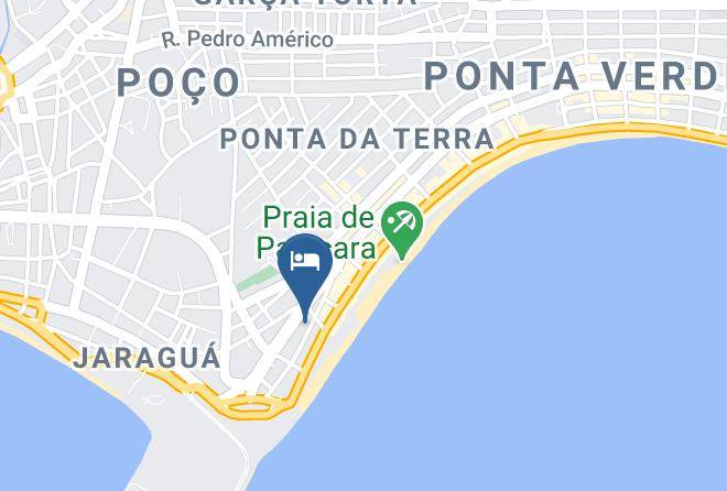 Maceio - Pousada Som Do Mar Maceio Maps