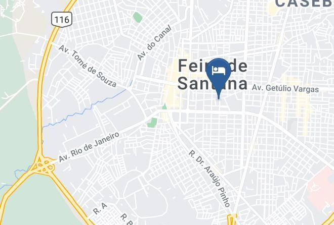 Feira De Santana - Pousada Sonho Dourado Maps