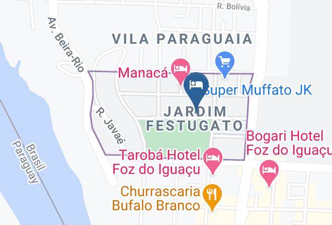 Foz Do Iguacu - Pousada Sonho Meu Maps