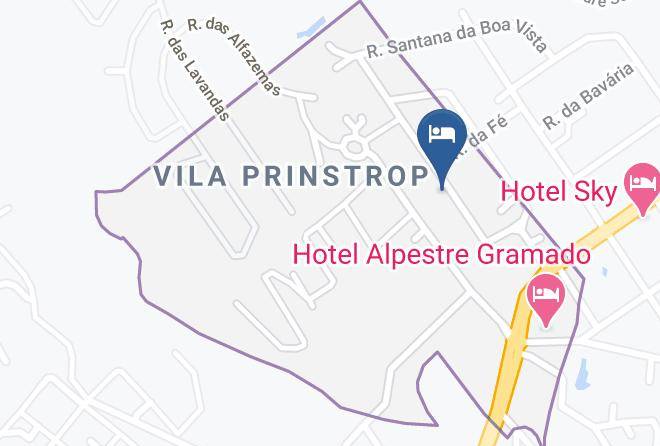 Gramado - Pousada Sonnenhof Maps