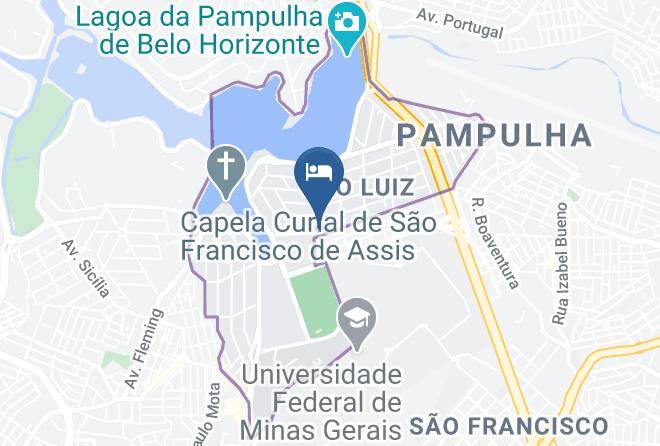 Belo Horizonte - Pousada Sossego Da Pampulha Maps