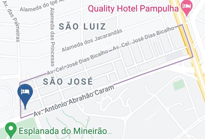 Belo Horizonte - Arena Hotel Maps