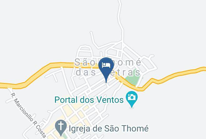 Sao Tome Das Letras - Pousada Souza Reis Maps