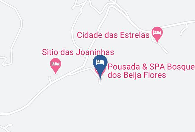 Sao Tome Das Letras - Pousada & Spa Bosque Dos Beija Flores Maps