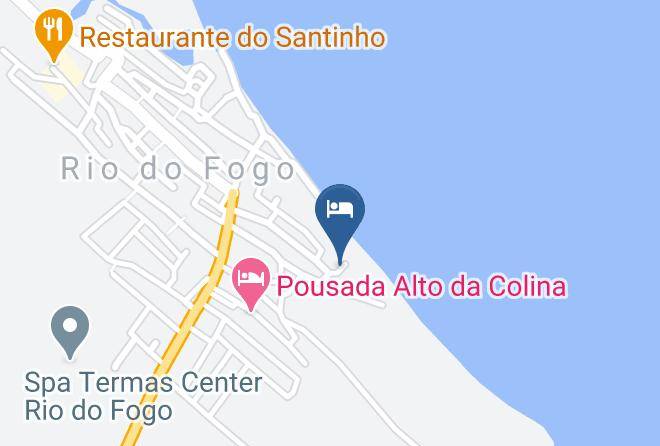 Rio Do Fogo - Pousada Spaco Livre Maps