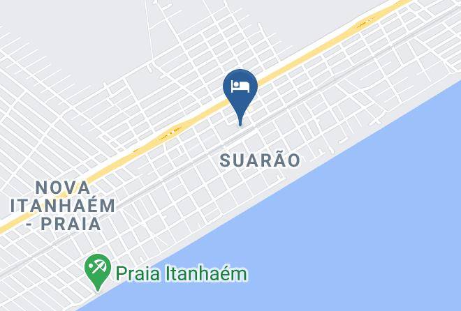 Itanhaem - Pousada Suarao Maps