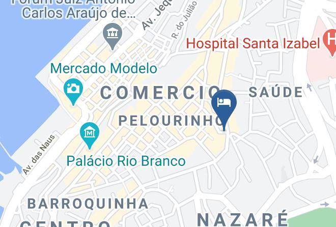 Salvador - Pousada Suites Do Pelo Maps
