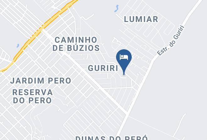 Cabo Frio - Pousada Suites Do Pero Maps