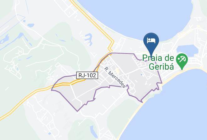 Buzios - Pousada Surf Coruja Maps