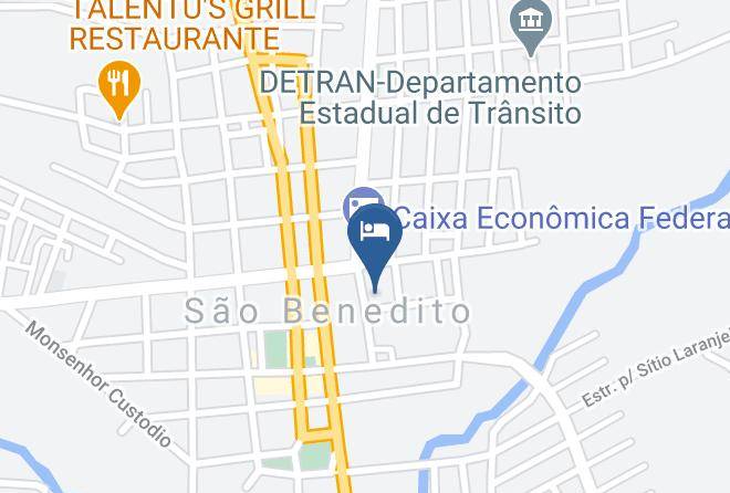 Sao Benedito - Pousada Tabajara Maps