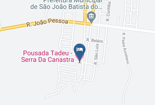 Sao Joao Batista Do Gloria - Pousada Tadeu Serra Da Canastra Maps