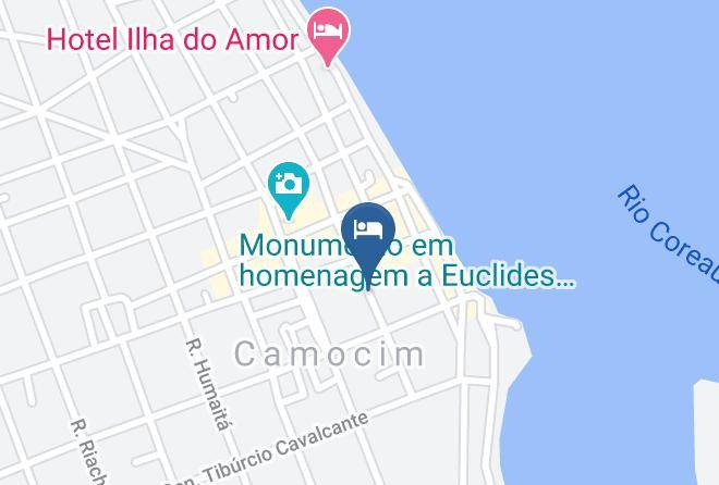 Camocim - Pousada Tahim Maps