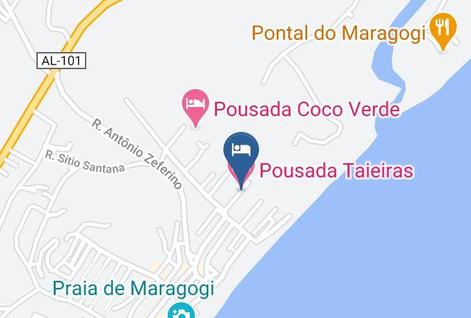 Maragoji - Pousada Taieiras Maps
