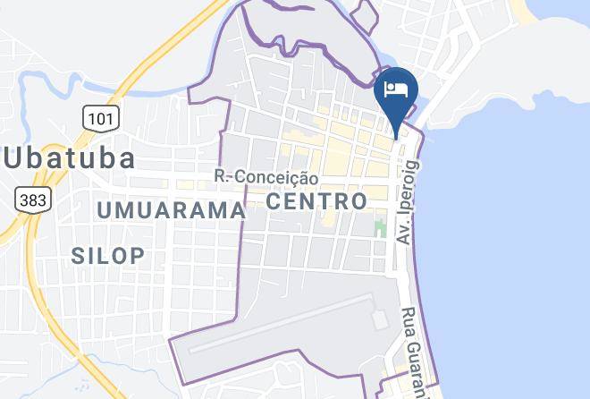 Ubatuba - Pousada Taiwan Maps